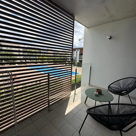 Modern Flat By The Sea With Swimming Pool - Two Bedroom