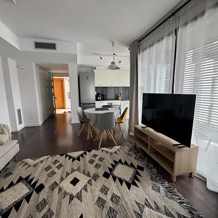 Modern Flat By The Sea With Swimming Pool - Two Bedroom