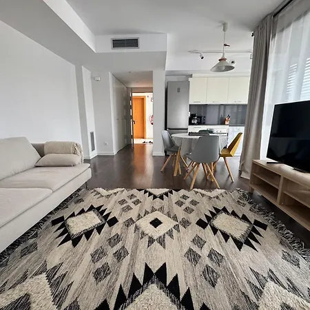Modern Flat By The Sea With Swimming Pool - Two Bedroom